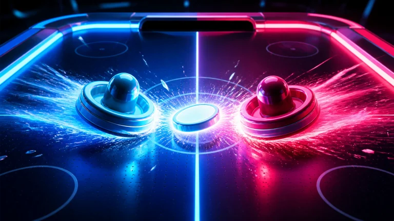 Air Hockey 게임 4K 썸네일