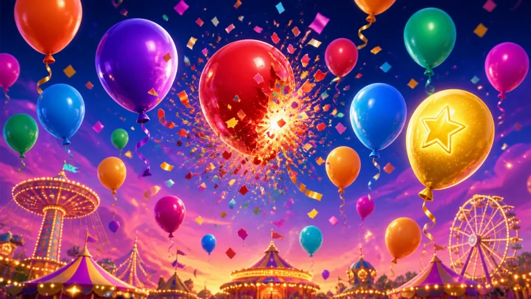 Balloon Shooter 게임 4K 썸네일