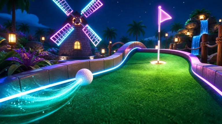 Mini Golf 게임 4K 썸네일
